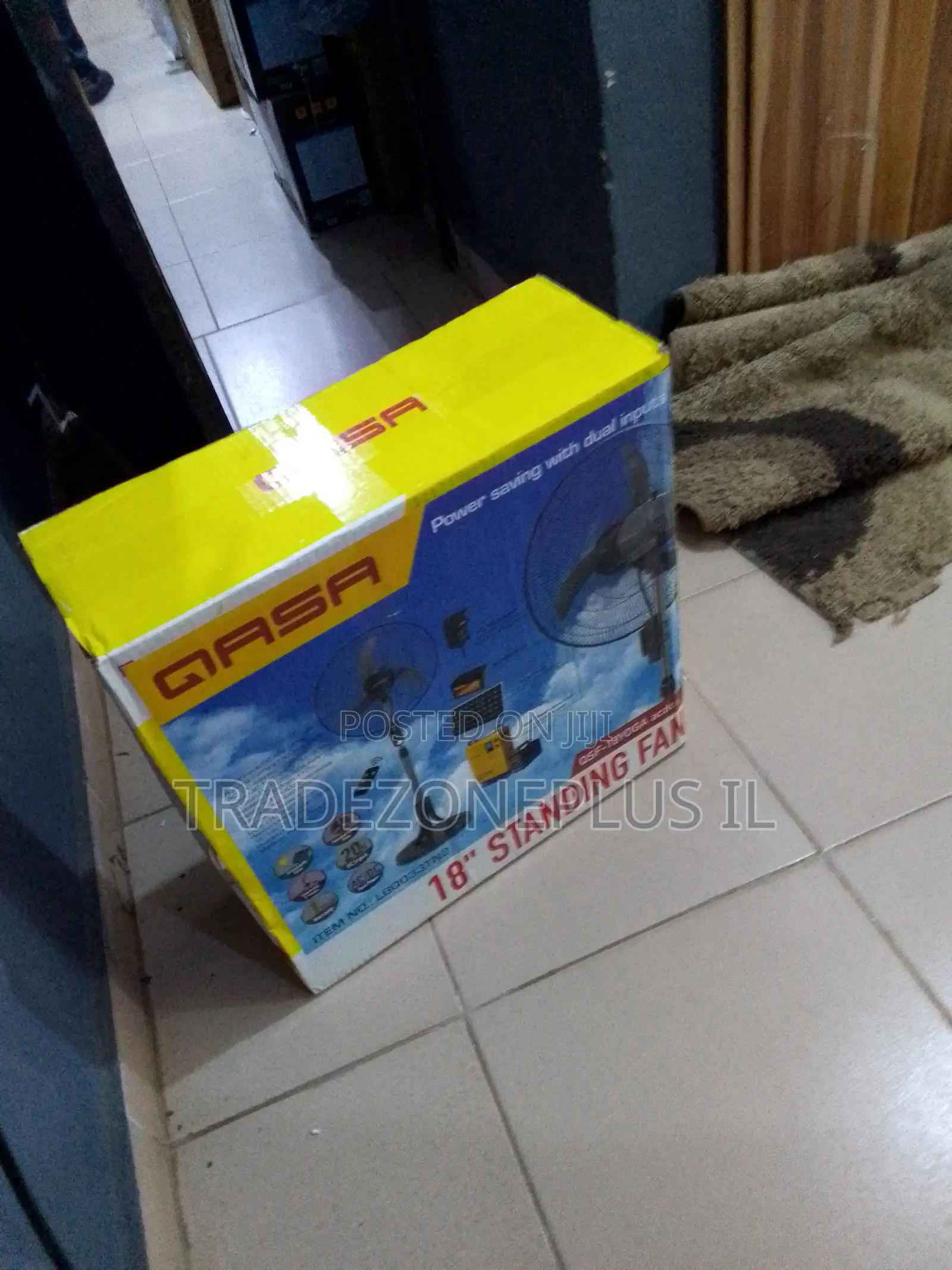 Fresh Air Circulation With Qasa 18inches Stand Fan
