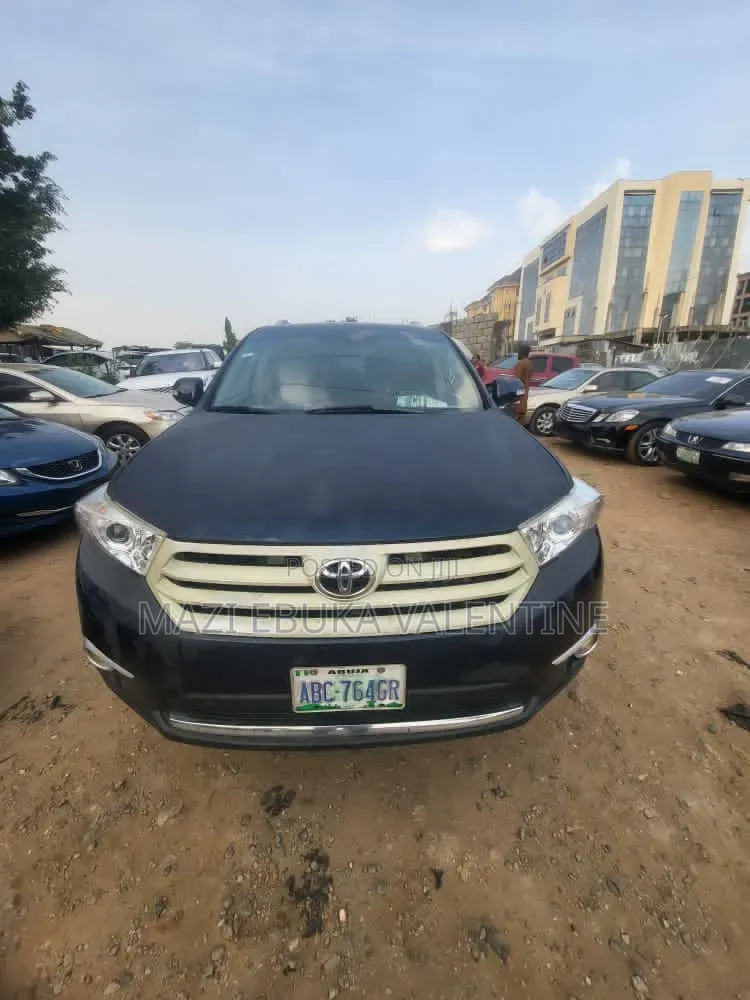 Toyota Highlander 2009 Blue