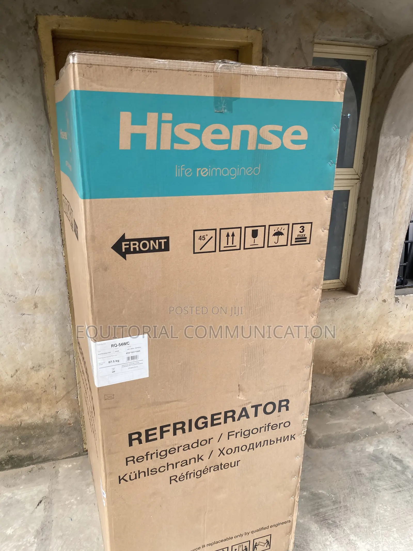 Hisense Four-Door 392L Inverter Refrigerator for Apartments