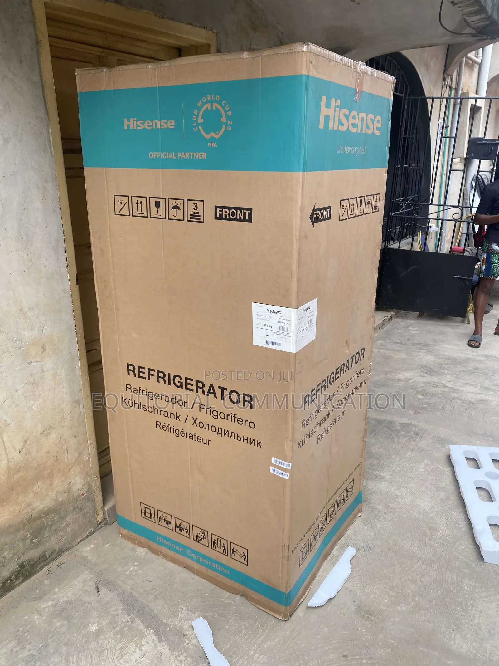 Hisense RQ-54WC 392L INVERTER Fridge With Rapid Cooling and Freezing