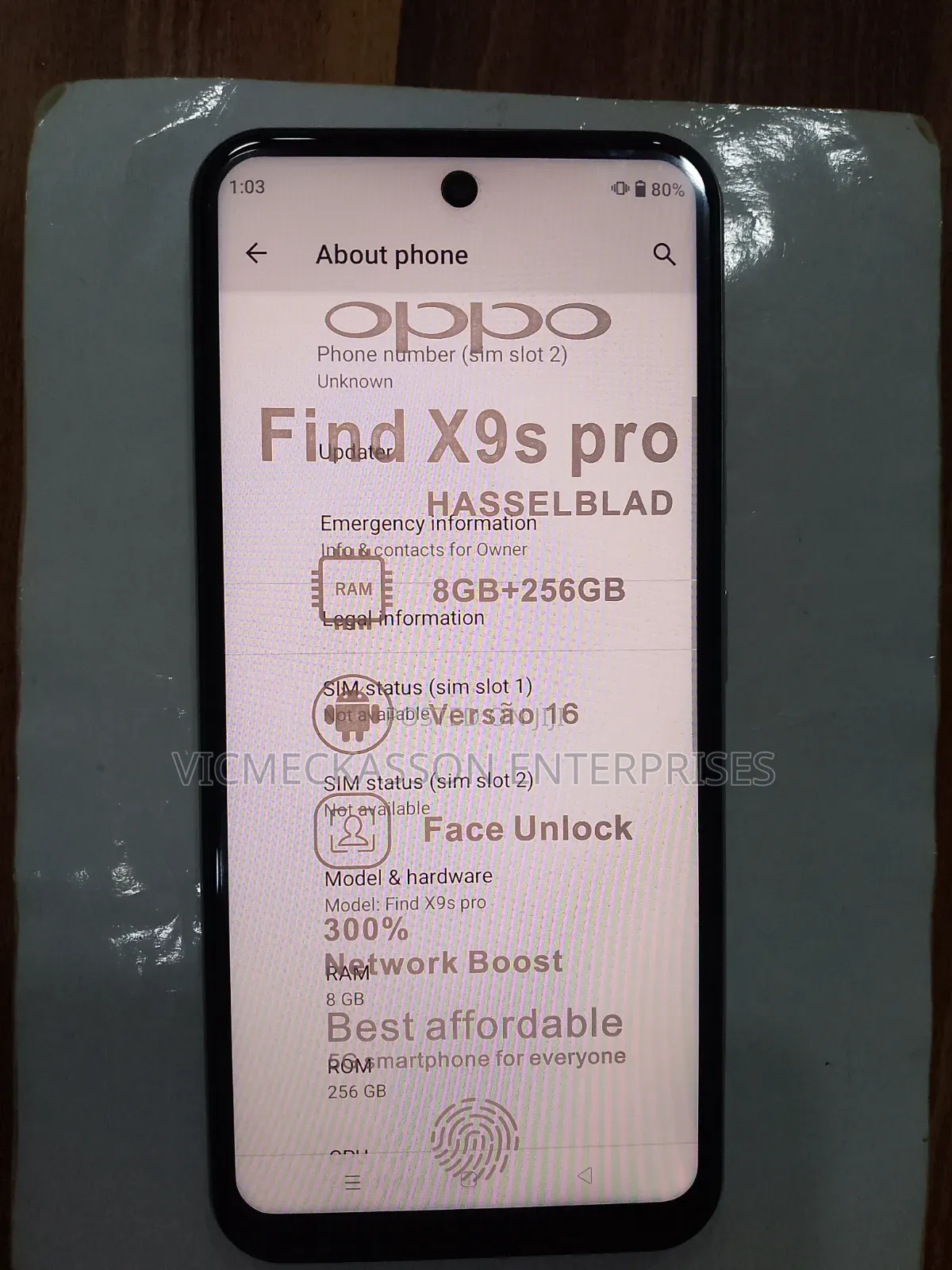 Oppo Find X9s 256 GB Pink