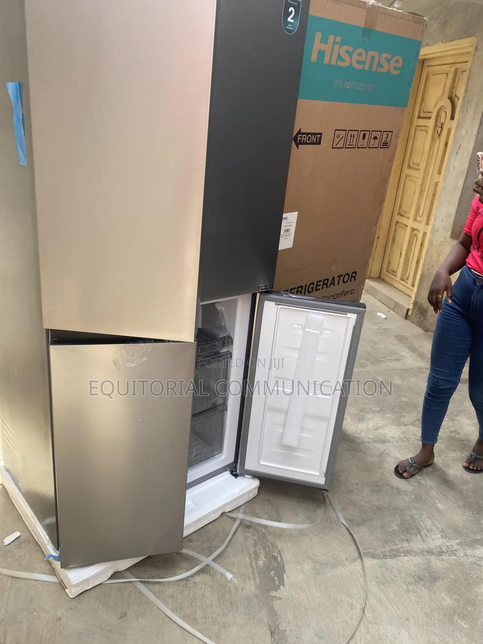 Hisense RQ-54WC 392L Inverter Fridge With No Manual Defrosting