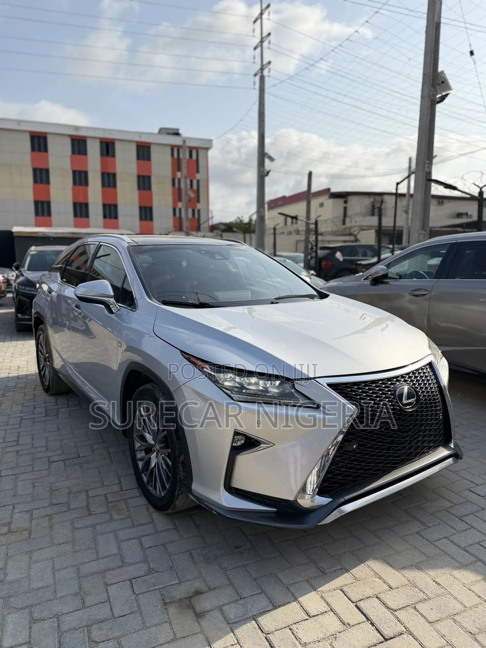 Lexus RX 350 F Sport AWD 2017 Silver