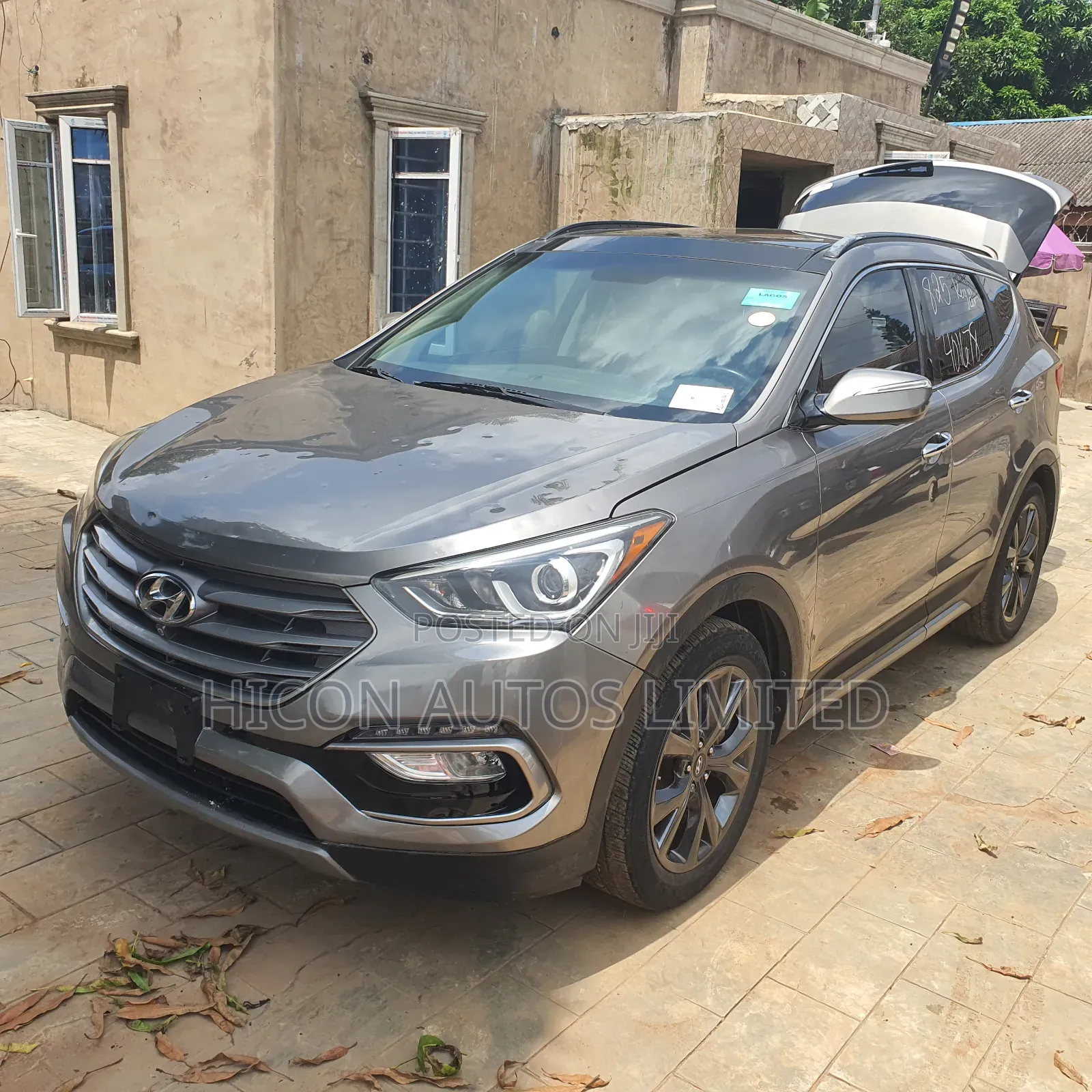 Hyundai Santa Fe Limited Ultimate FWD 2017 Gray