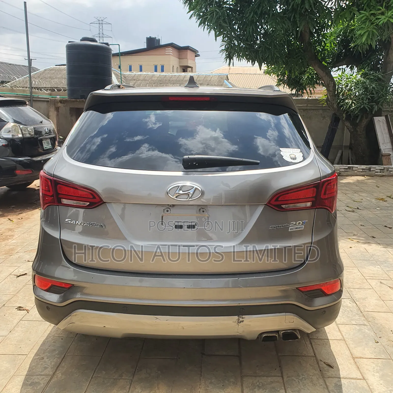 Hyundai Santa Fe Limited Ultimate FWD 2017 Gray