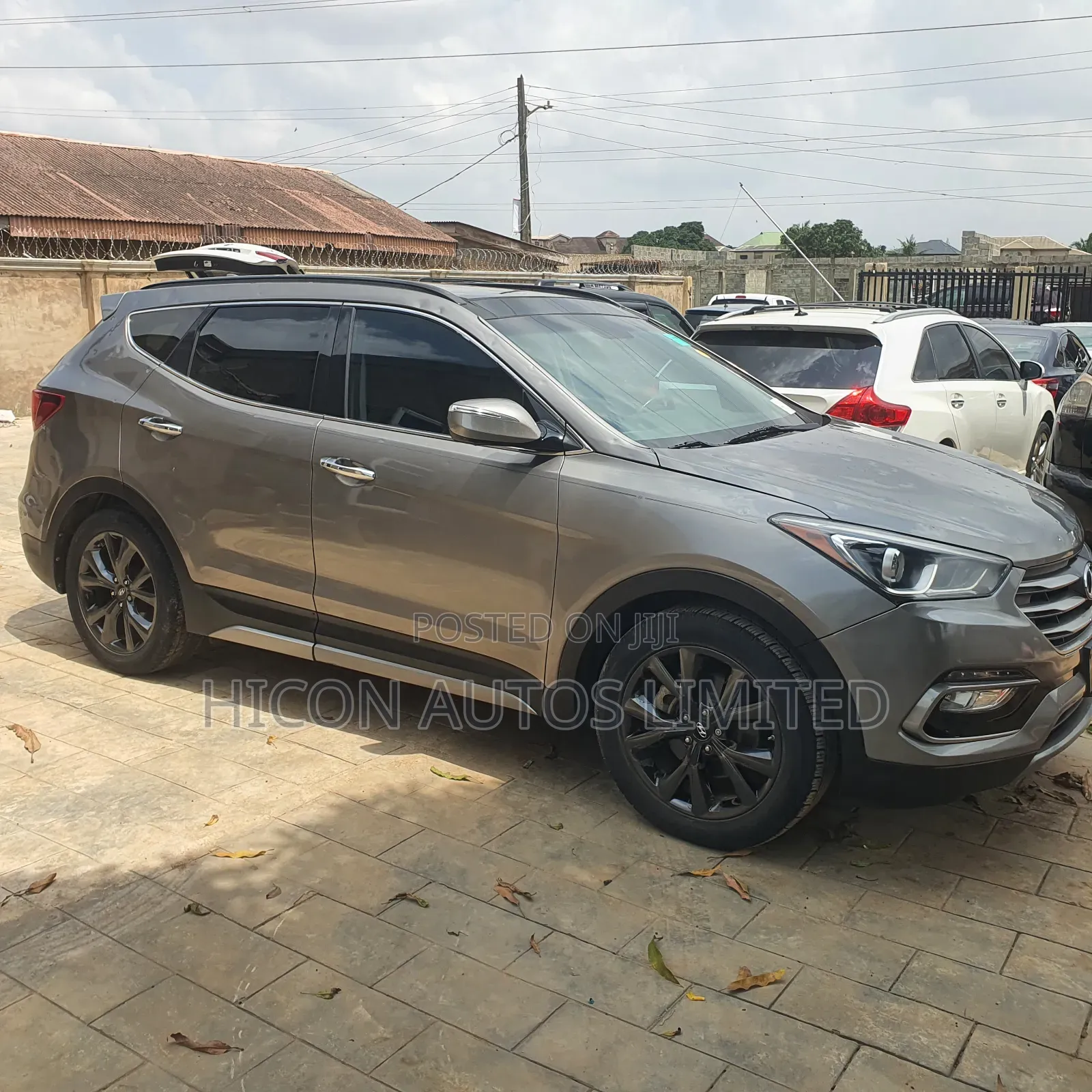 Hyundai Santa Fe Limited Ultimate FWD 2017 Gray