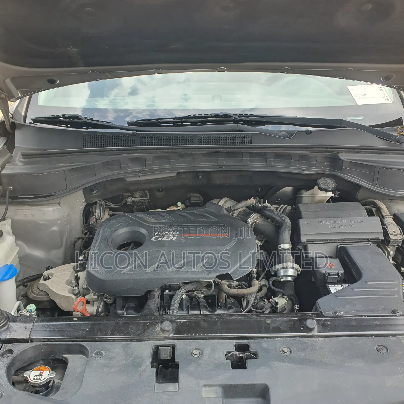 Hyundai Santa Fe Limited Ultimate FWD 2017 Gray