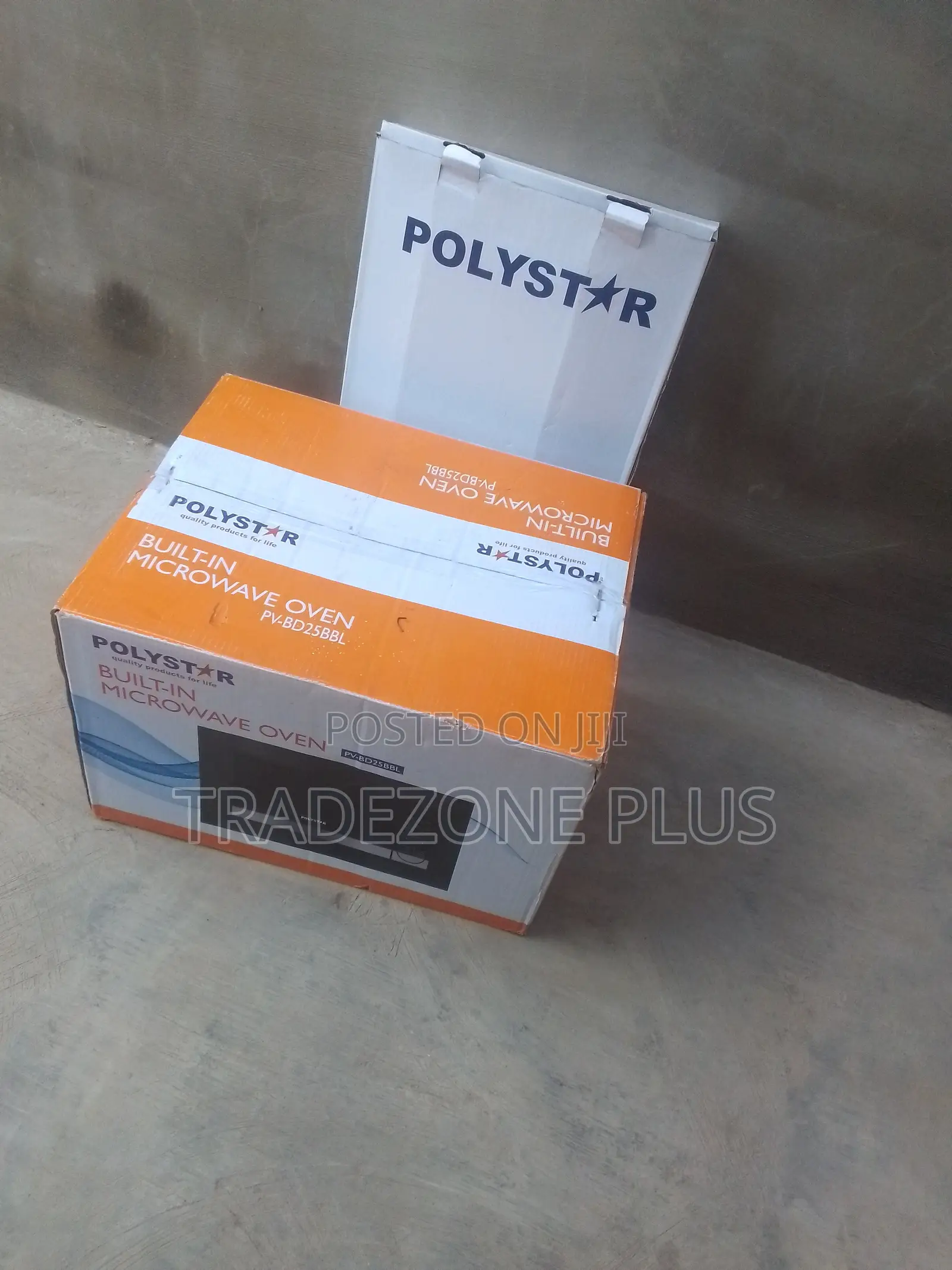 Polystar PV-BD25BBL 25L Microwave With Matching Frame Kit