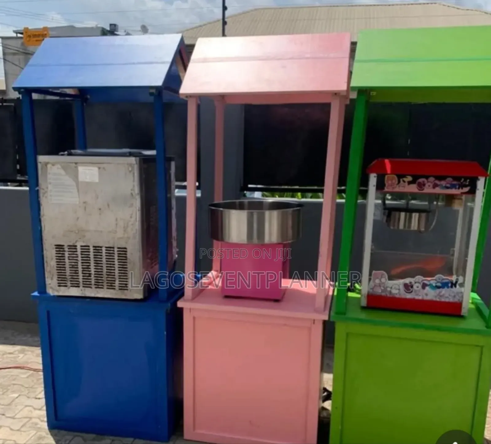 Ice Cream Popcorn Candy Floss Services