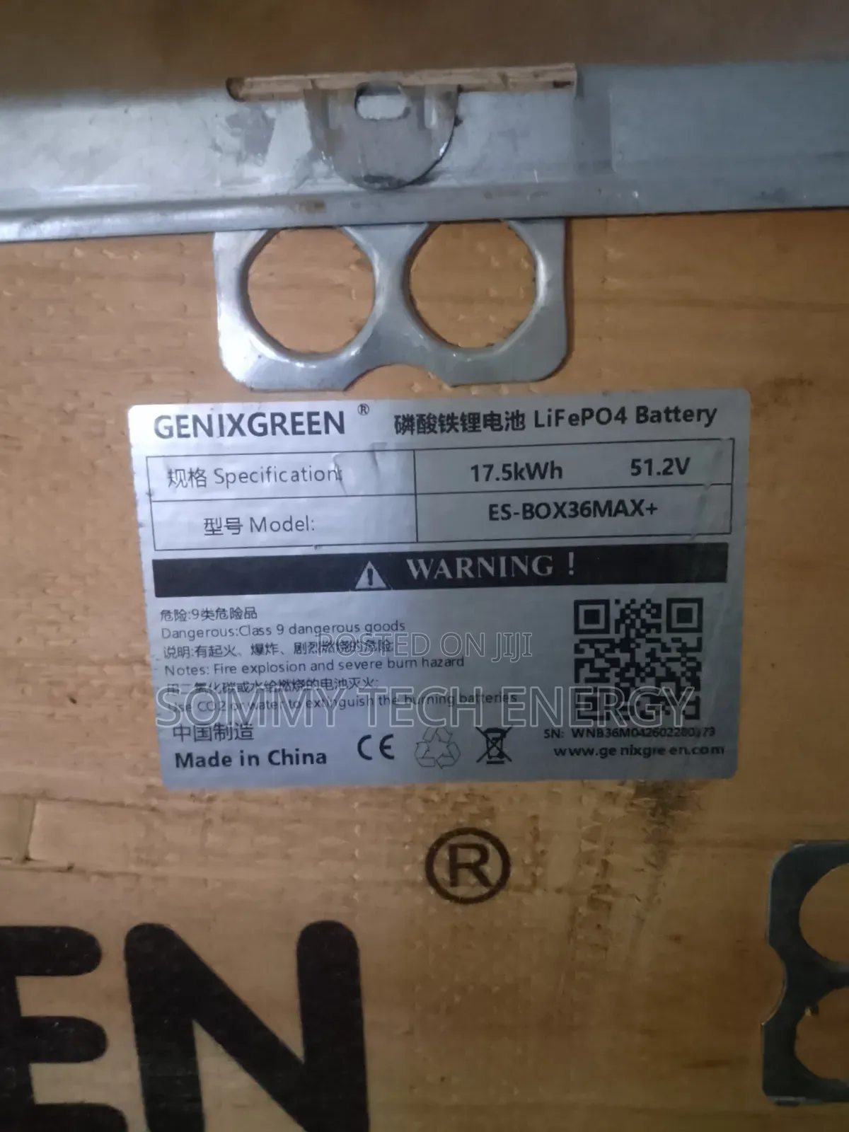 17.5kwh_48v Genixgreen Luthiun Battery