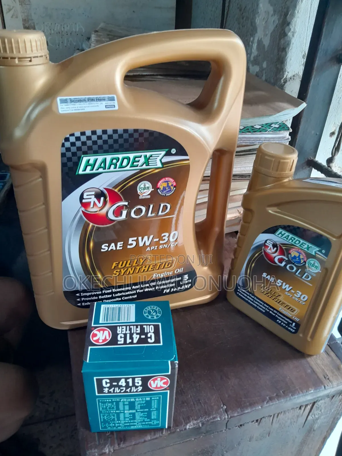 Hardex Gold Engine Oil 5 Litres – Quality Car Engine Lubricant