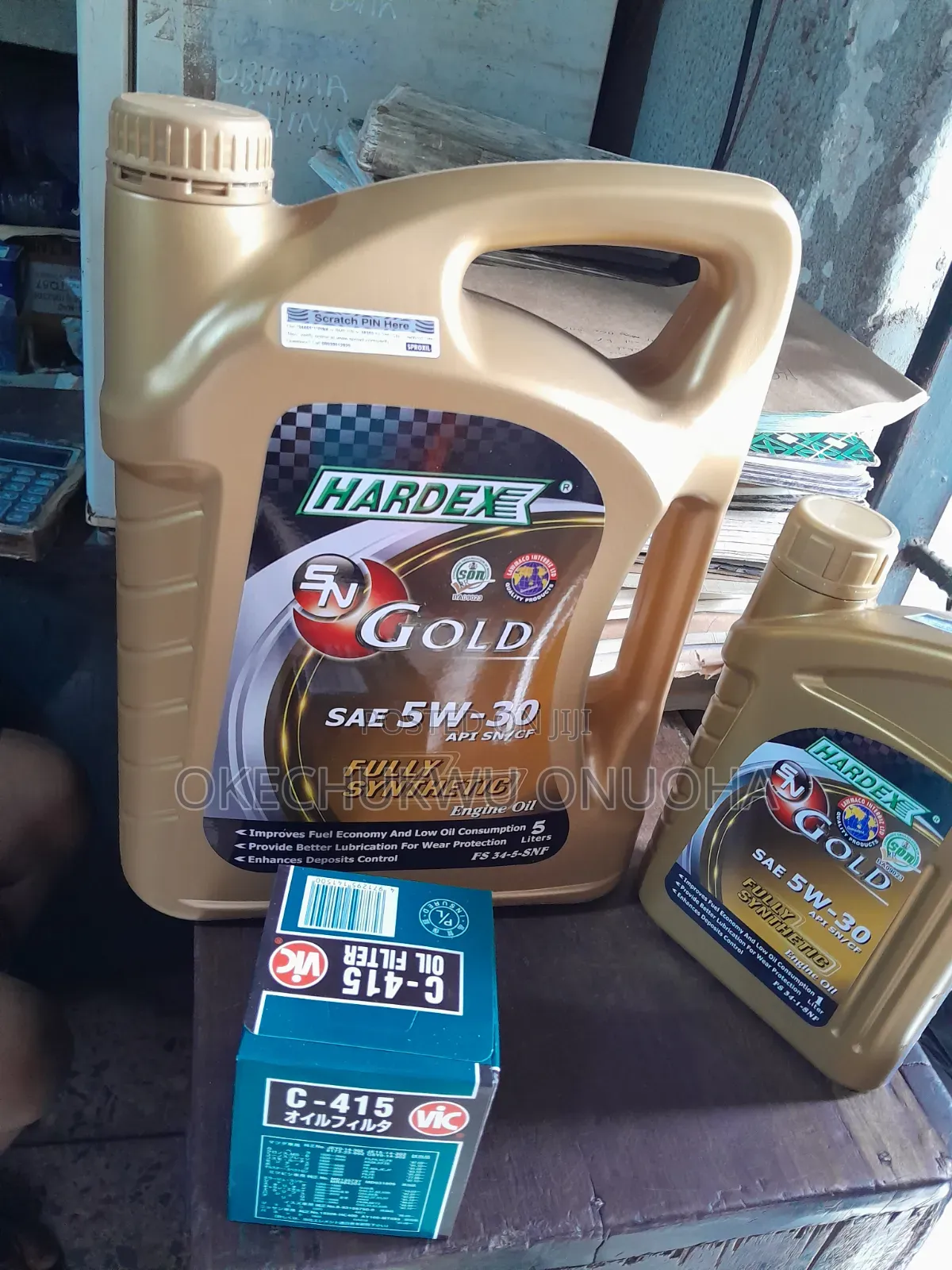 Hardex Gold Engine Oil 5 Litres – Quality Car Engine Lubricant