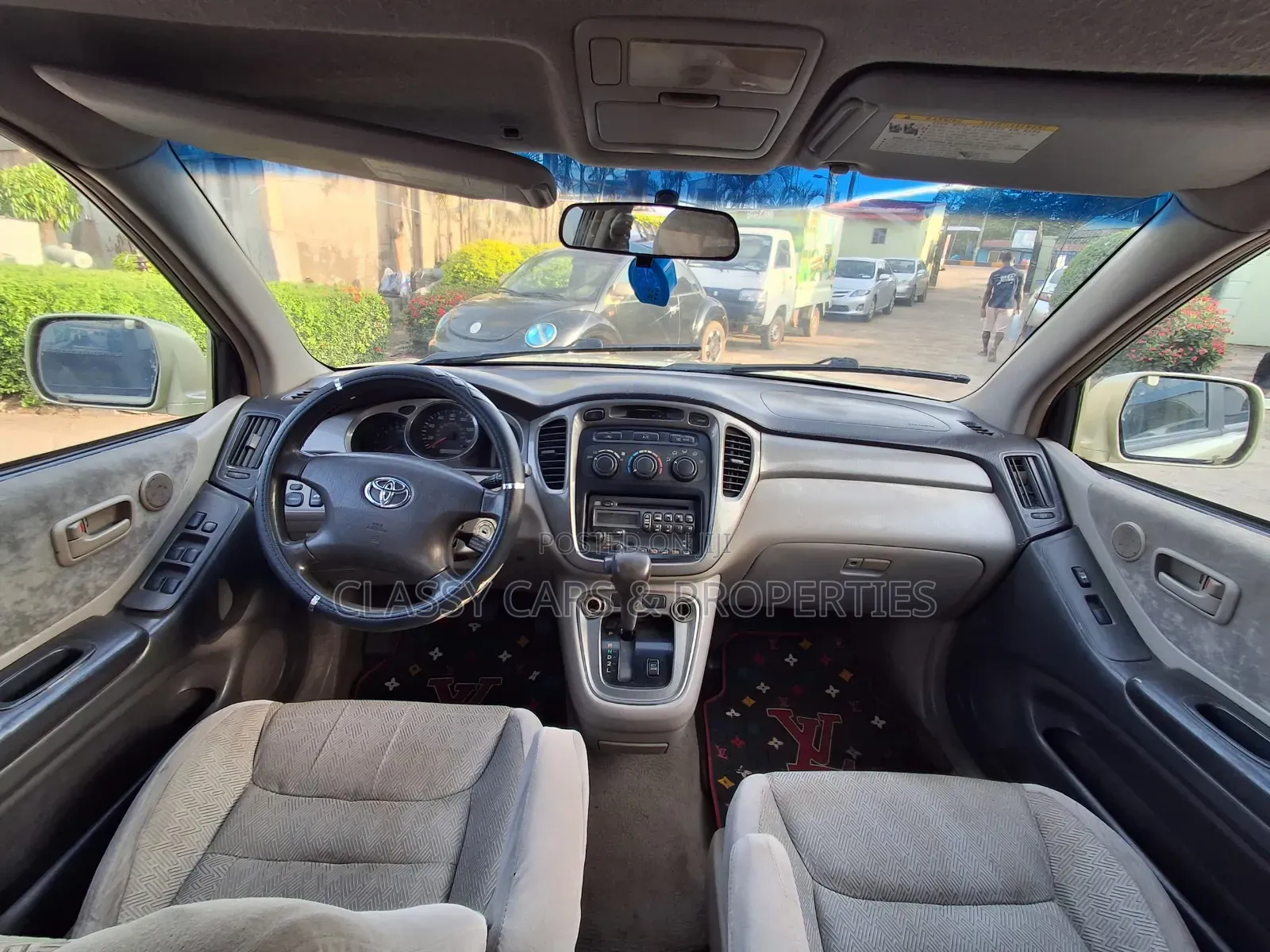 Toyota Highlander Base FWD 2004 Gold