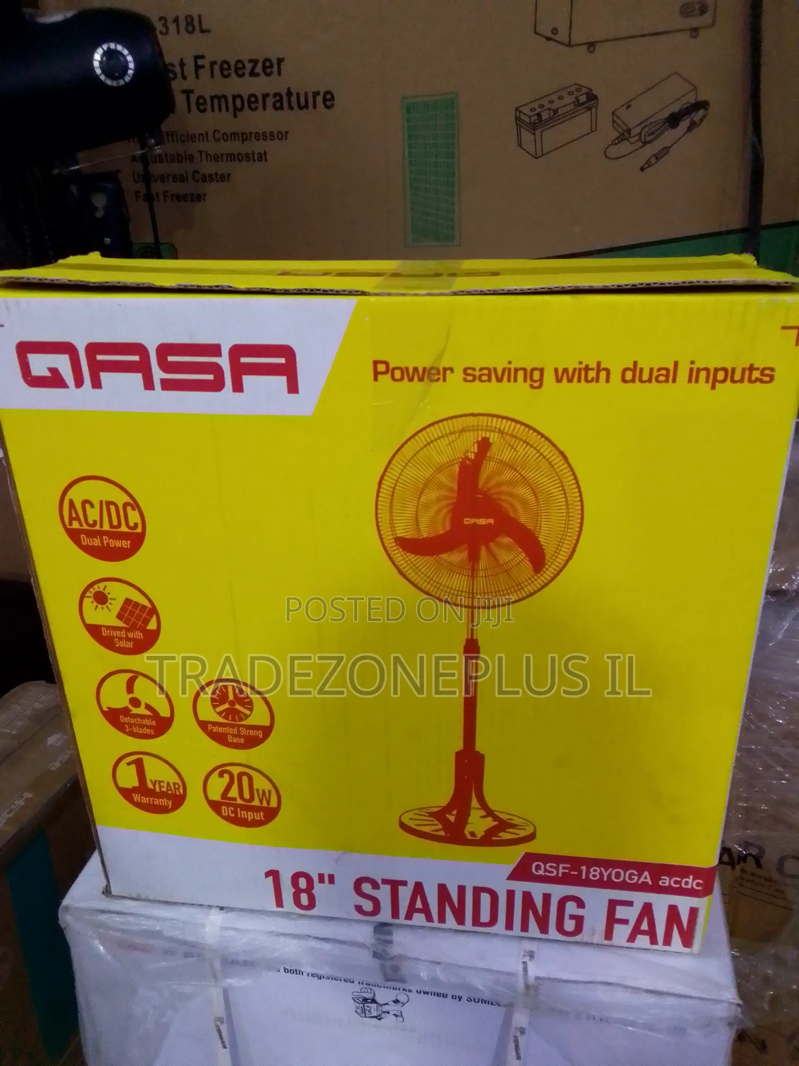 Affordable Pedestal Cooling Solution 18inches Qasa Fan