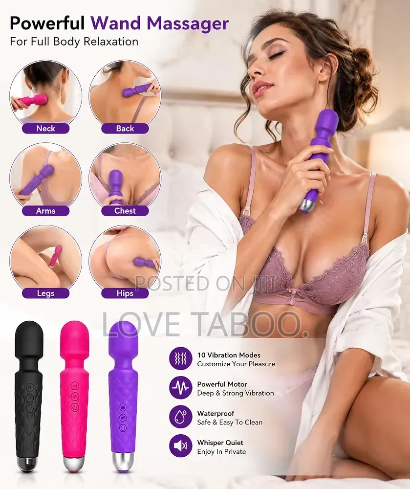 Mini Wand Massager Vibrator