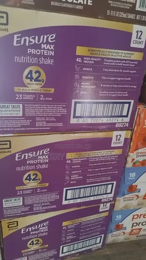 Ensure Max Protein Shake Milk Chocolate- 325ml 12- Pack