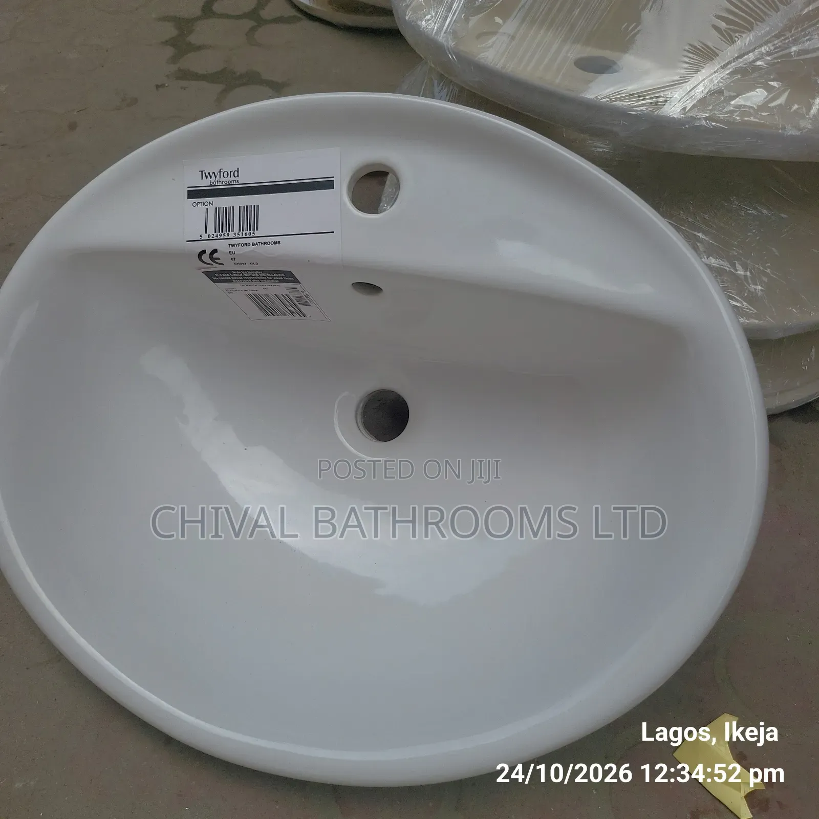 Twyford Refresh Cabinet Basin