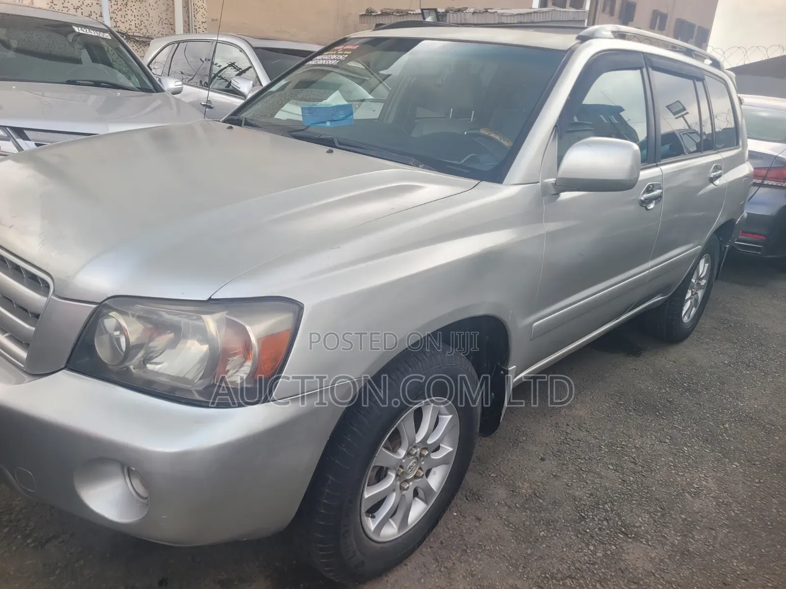 Toyota Highlander Sport 2007 Silver