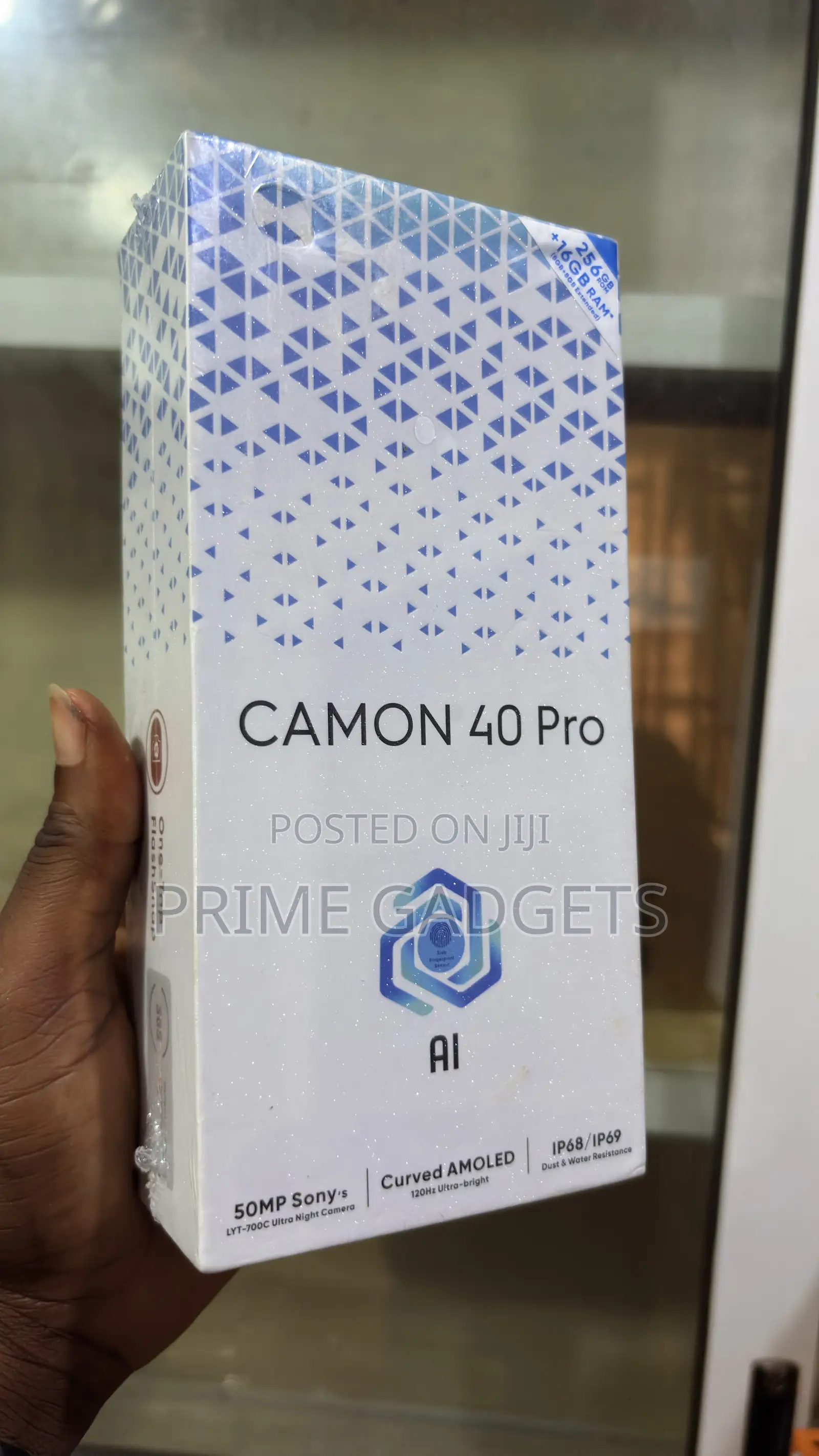 New Tecno Camon 40 Pro 4G 256 GB Blue