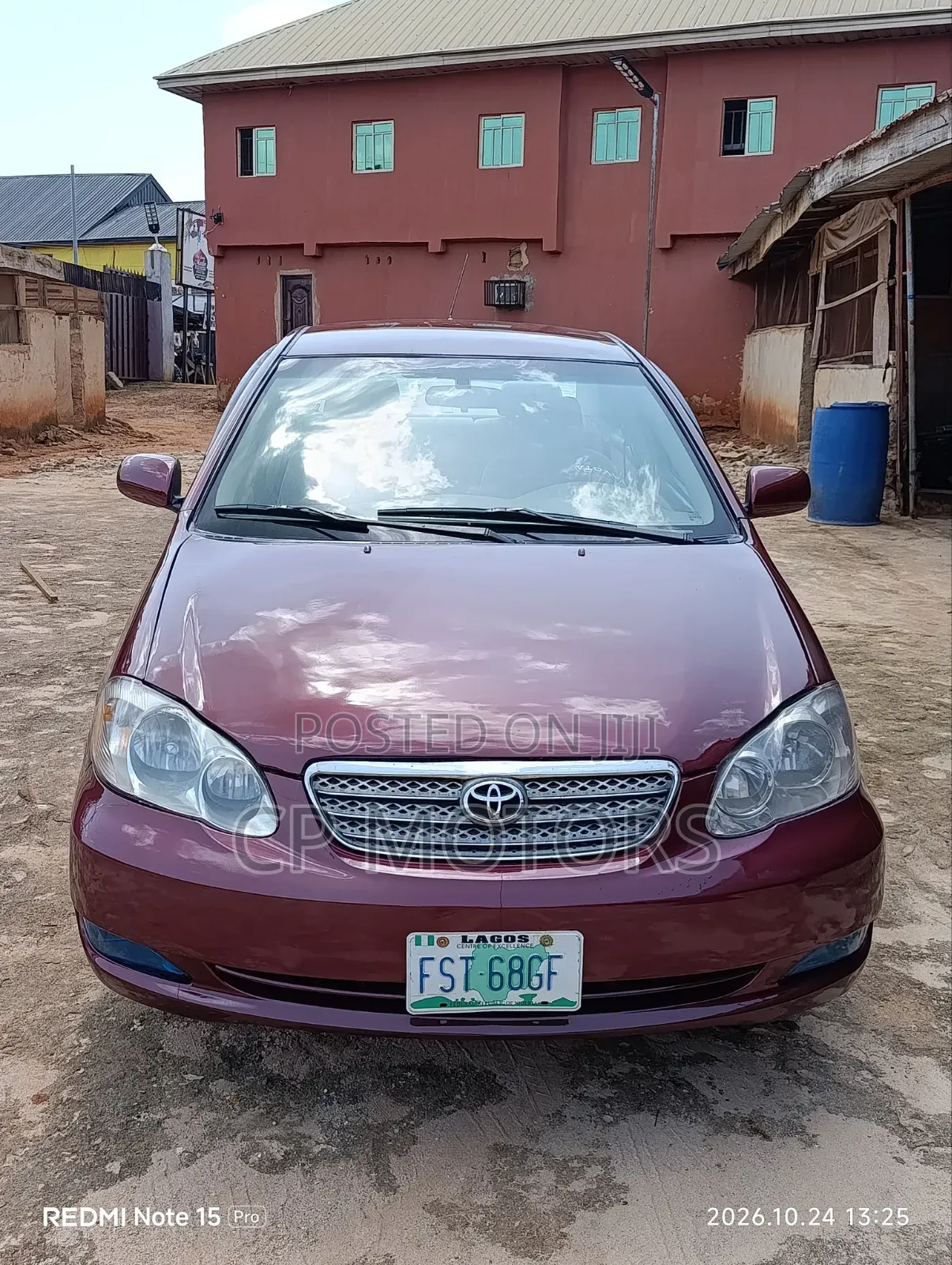 Toyota Corolla LE 2004 Red