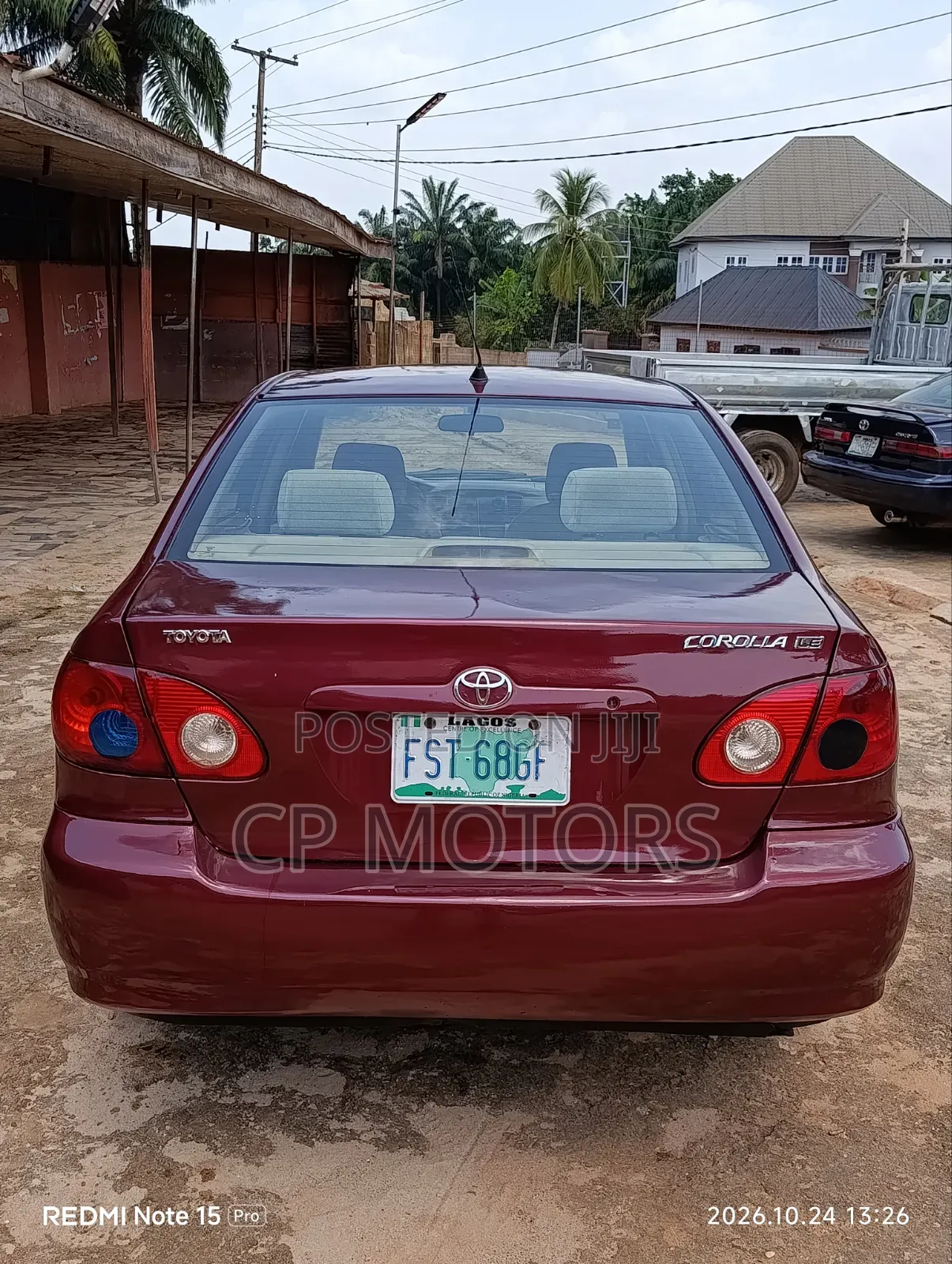 Toyota Corolla LE 2004 Red