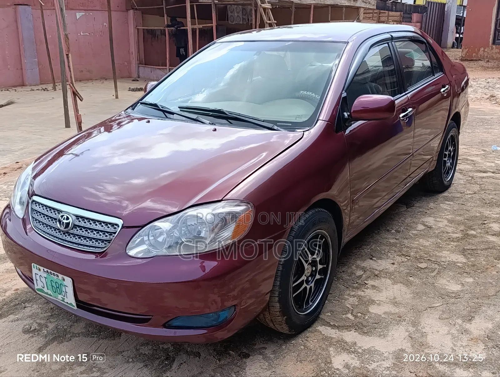 Toyota Corolla LE 2004 Red