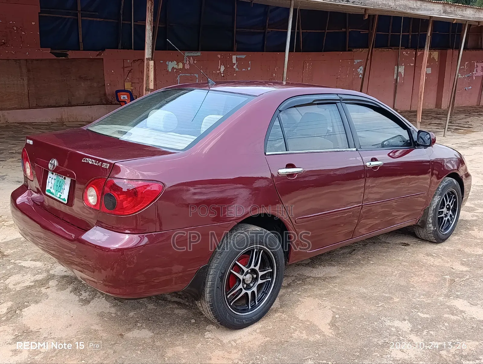 Toyota Corolla LE 2004 Red