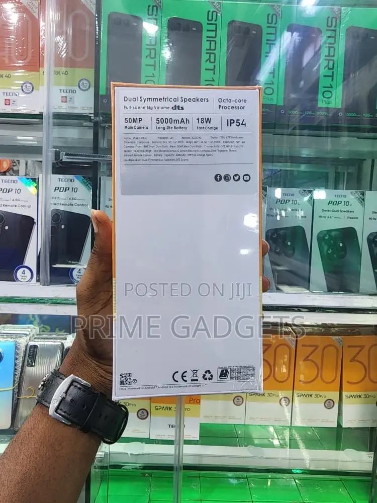 New Tecno Spark 40 256 GB Gray