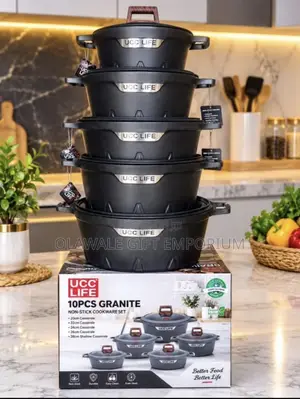 10pcs Granite Pot Set