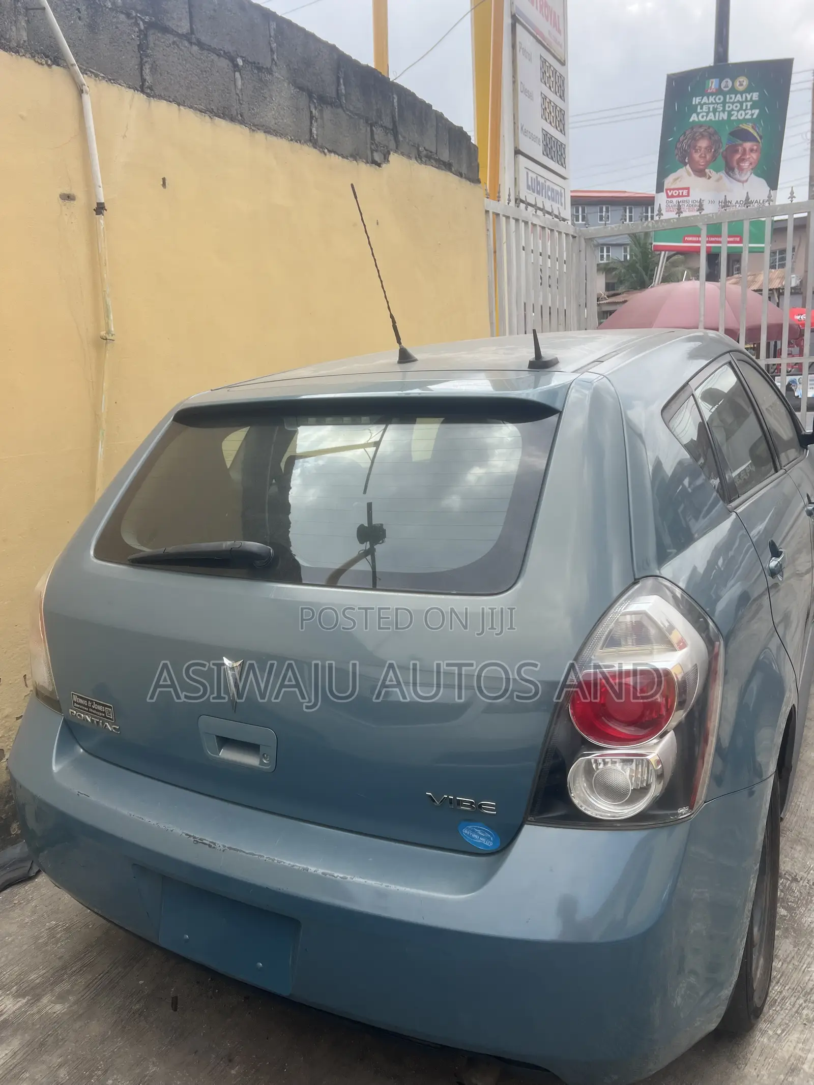 Pontiac Vibe 1.8L 2009 Blue