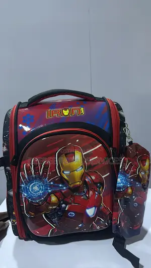 Iron Man School Bag