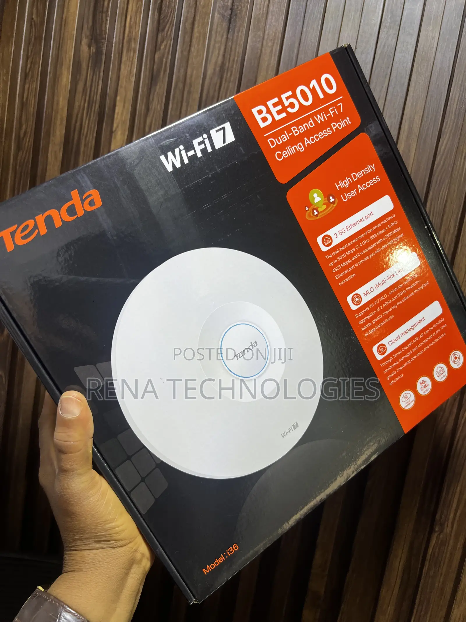 TENDA I36 BE5010 Dual-Band WiFi7 Ceiling Access Point
