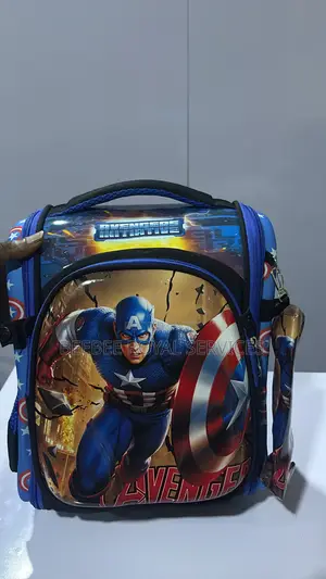 Captain America School Bag