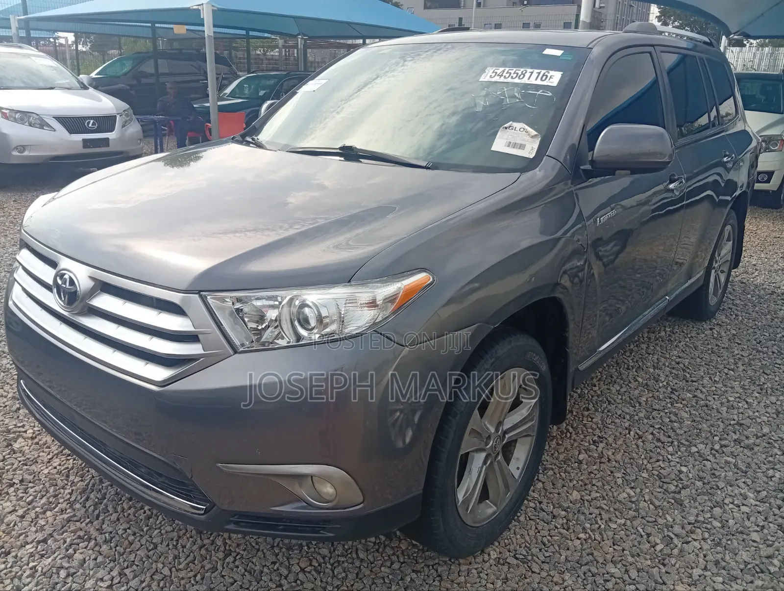 Toyota Highlander Limited 3.5l 4WD 2013 Gray