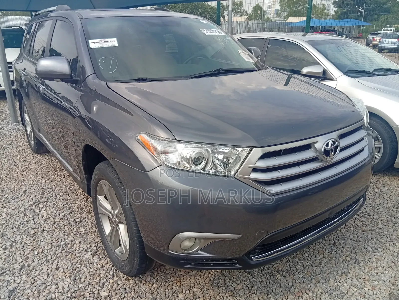Toyota Highlander Limited 3.5l 4WD 2013 Gray