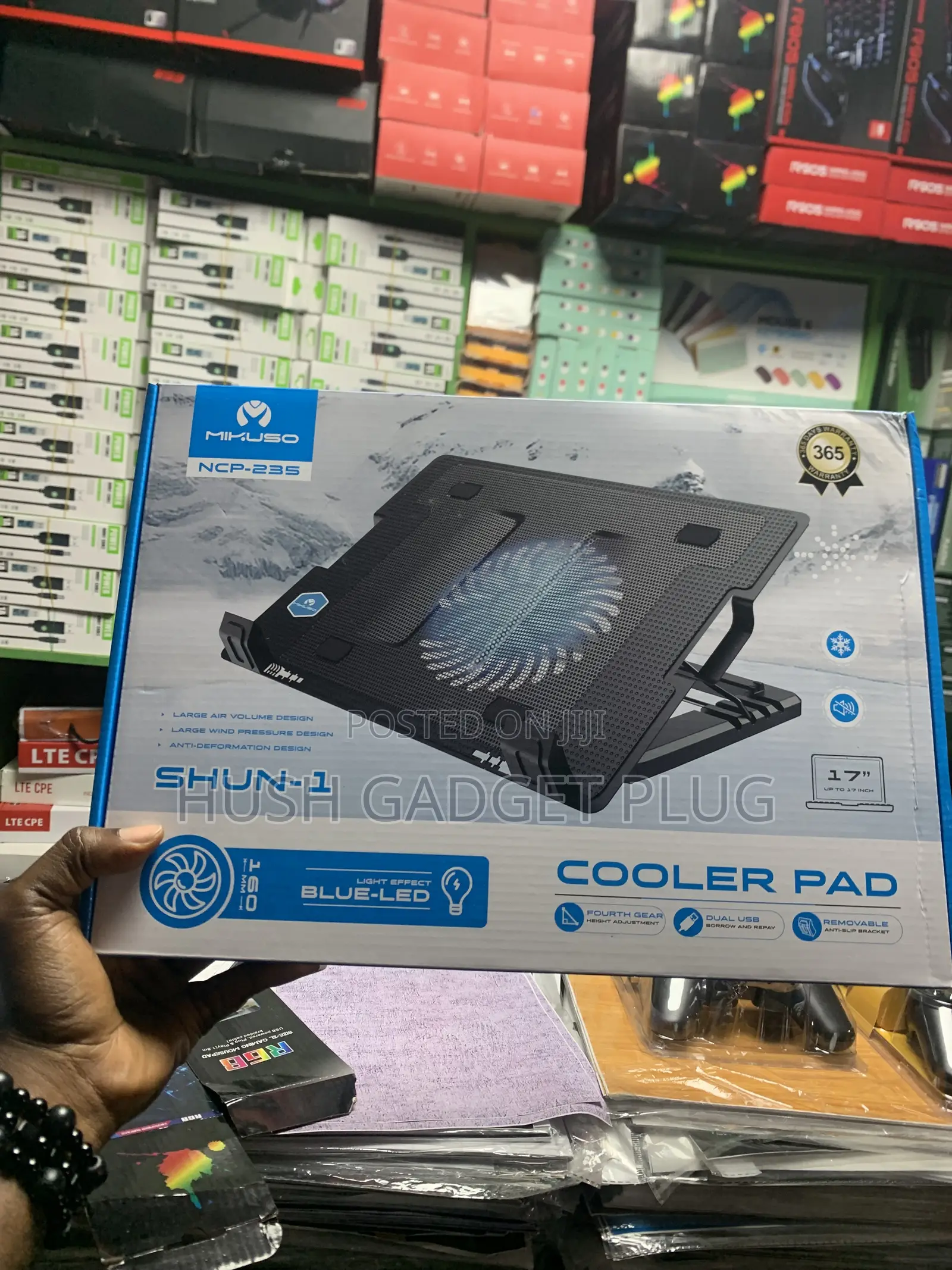 Mikuso NCP-235 SHUN-1 Laptop Cooler Pad - Brand New