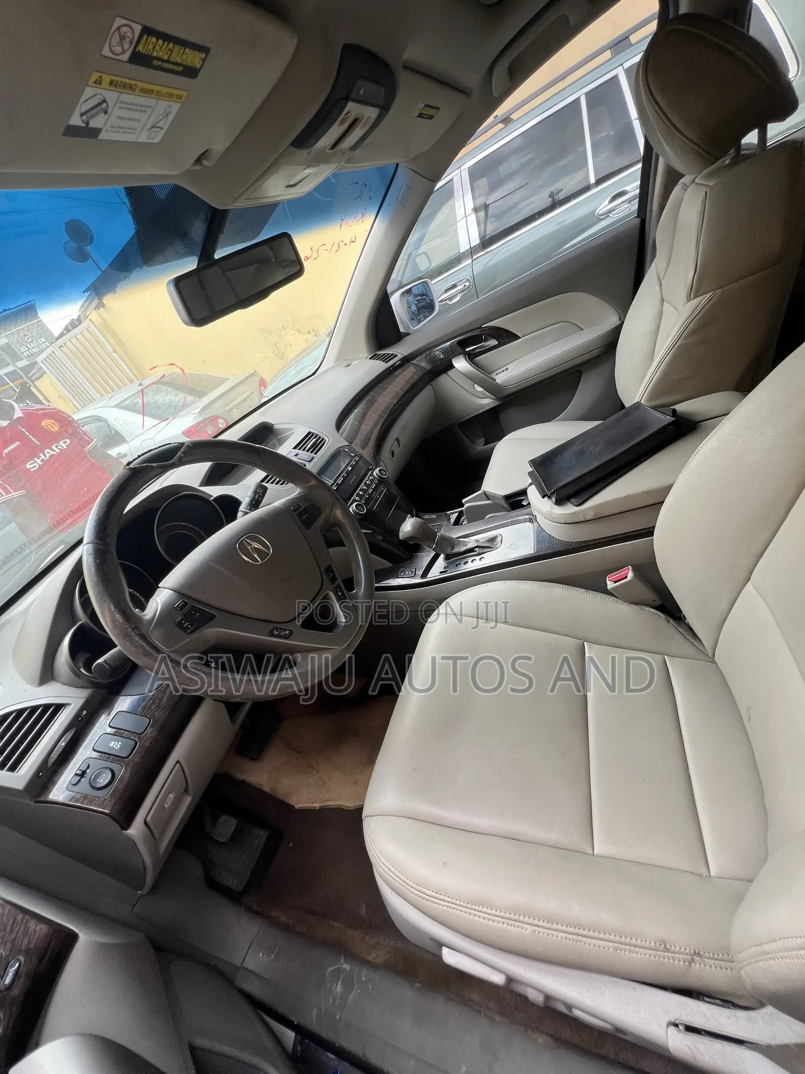 Acura MDX SUV 4dr AWD (3.7L 6cyl 6A) 2011 White