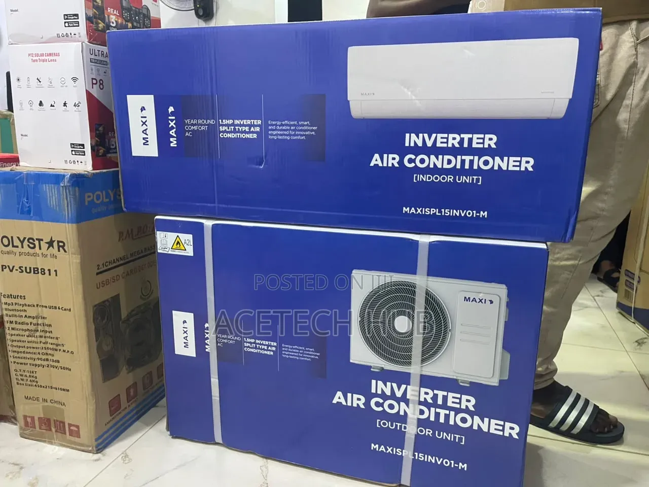 Maxi 1.5HP Inverter AC for Comfortable Indoor Living