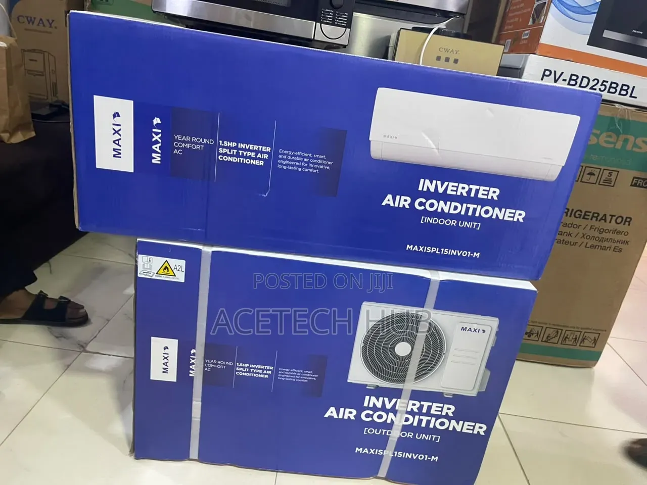 Maxi 1.5HP Inverter AC for Comfortable Indoor Living