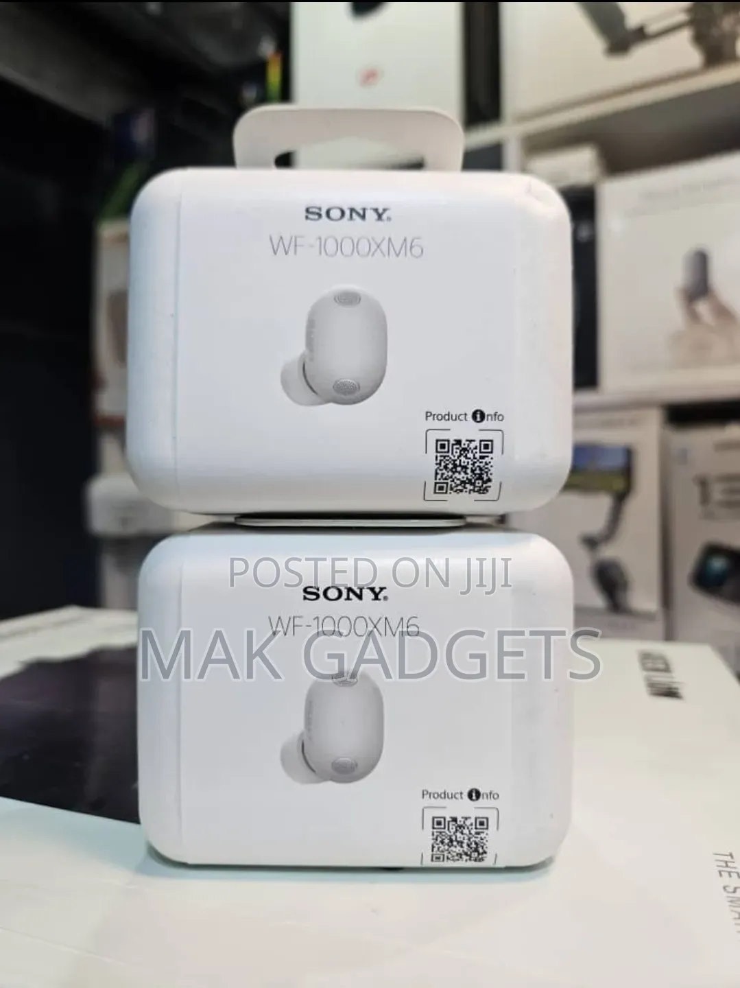 Sony Wf-1000xm6 Wireless Noise Cancelling Earbuds - White
