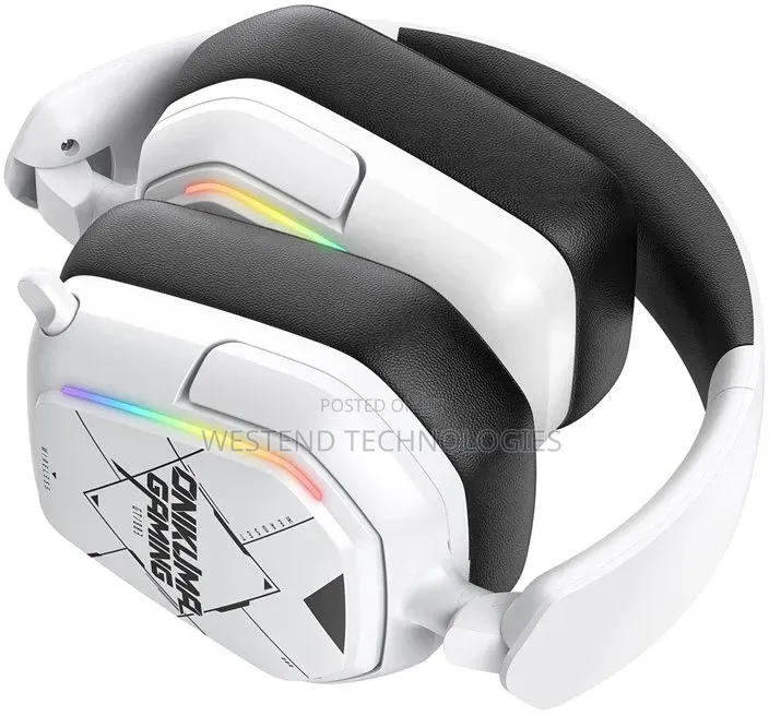 ONIKUMA GT883 ANC Wireless Gaming Headset 4-Mode RGB Light Foldable