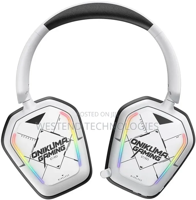 ONIKUMA GT883 ANC Wireless Gaming Headset 4-Mode RGB Light Foldable