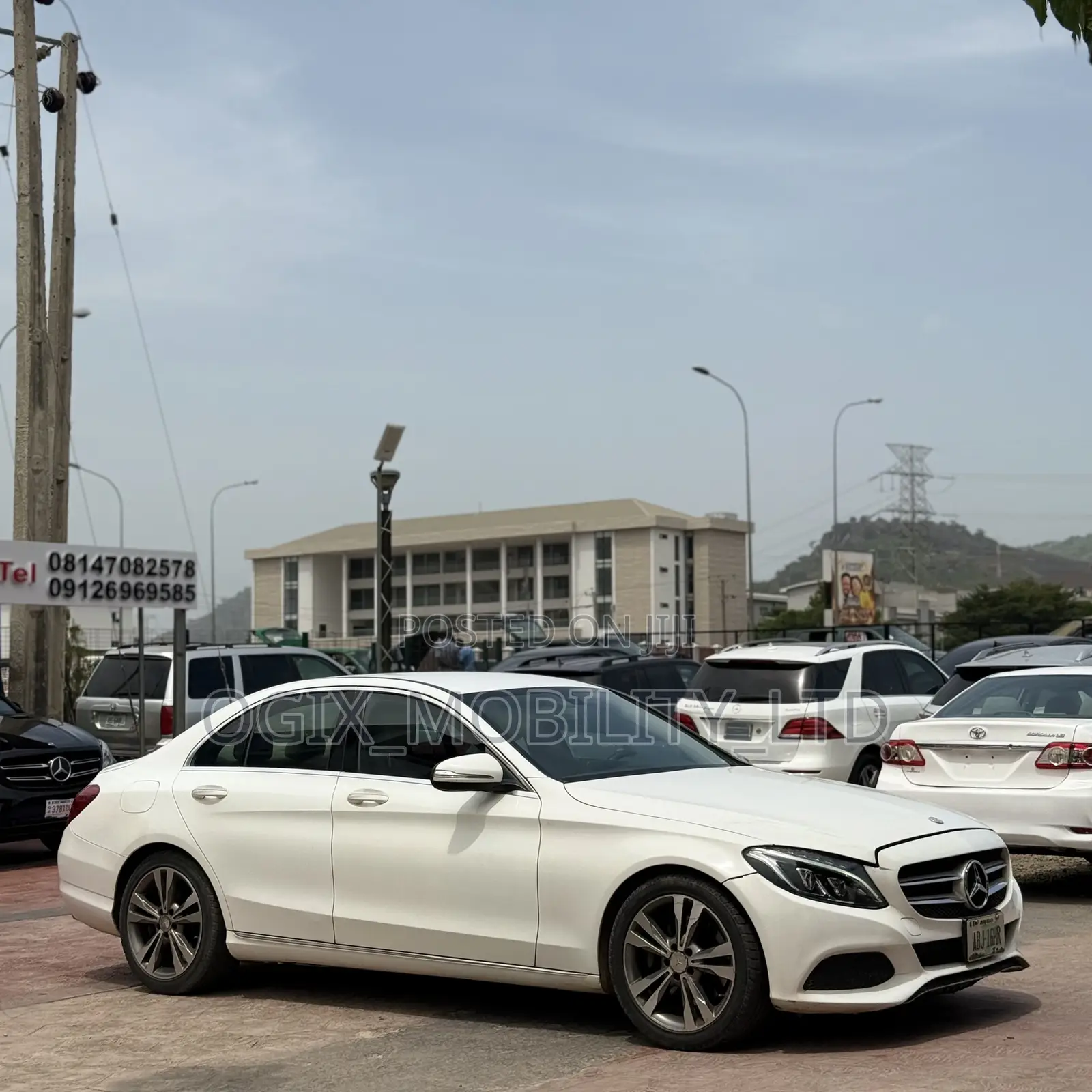 Mercedes-Benz C300 2015 White