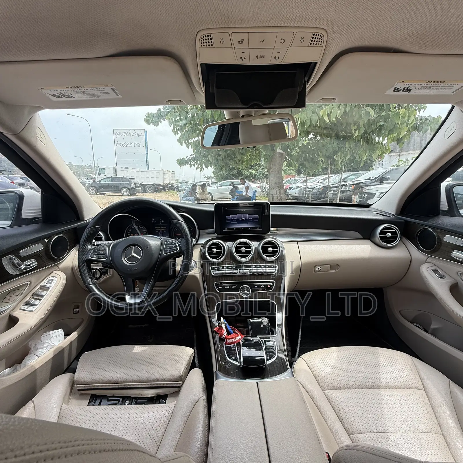 Mercedes-Benz C300 2015 White