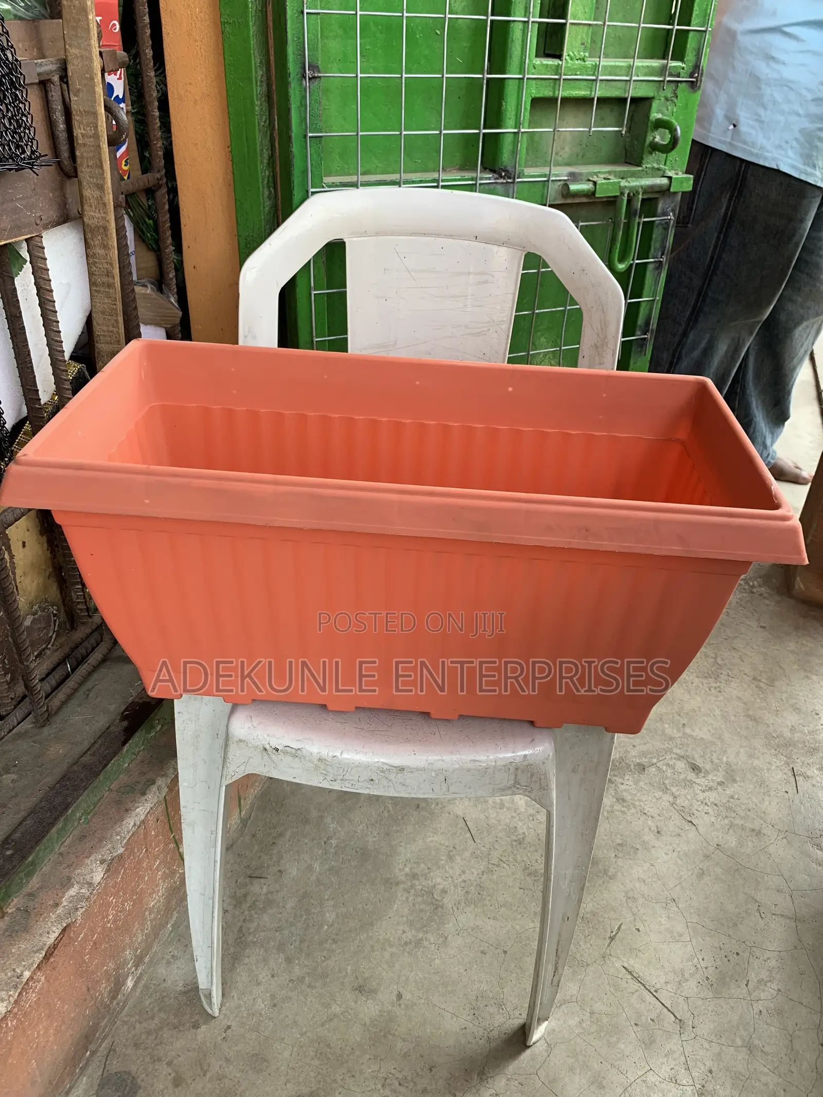 Plastic Rectangular Planter Box