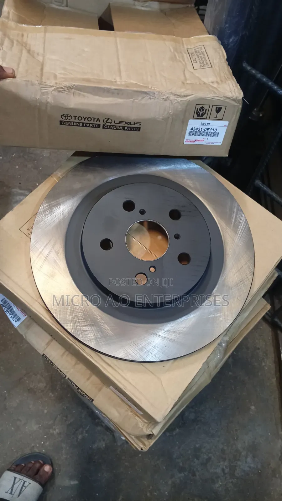 Rear Brake Disc Toyota Grand Hilander 2025 and Lexus TX350