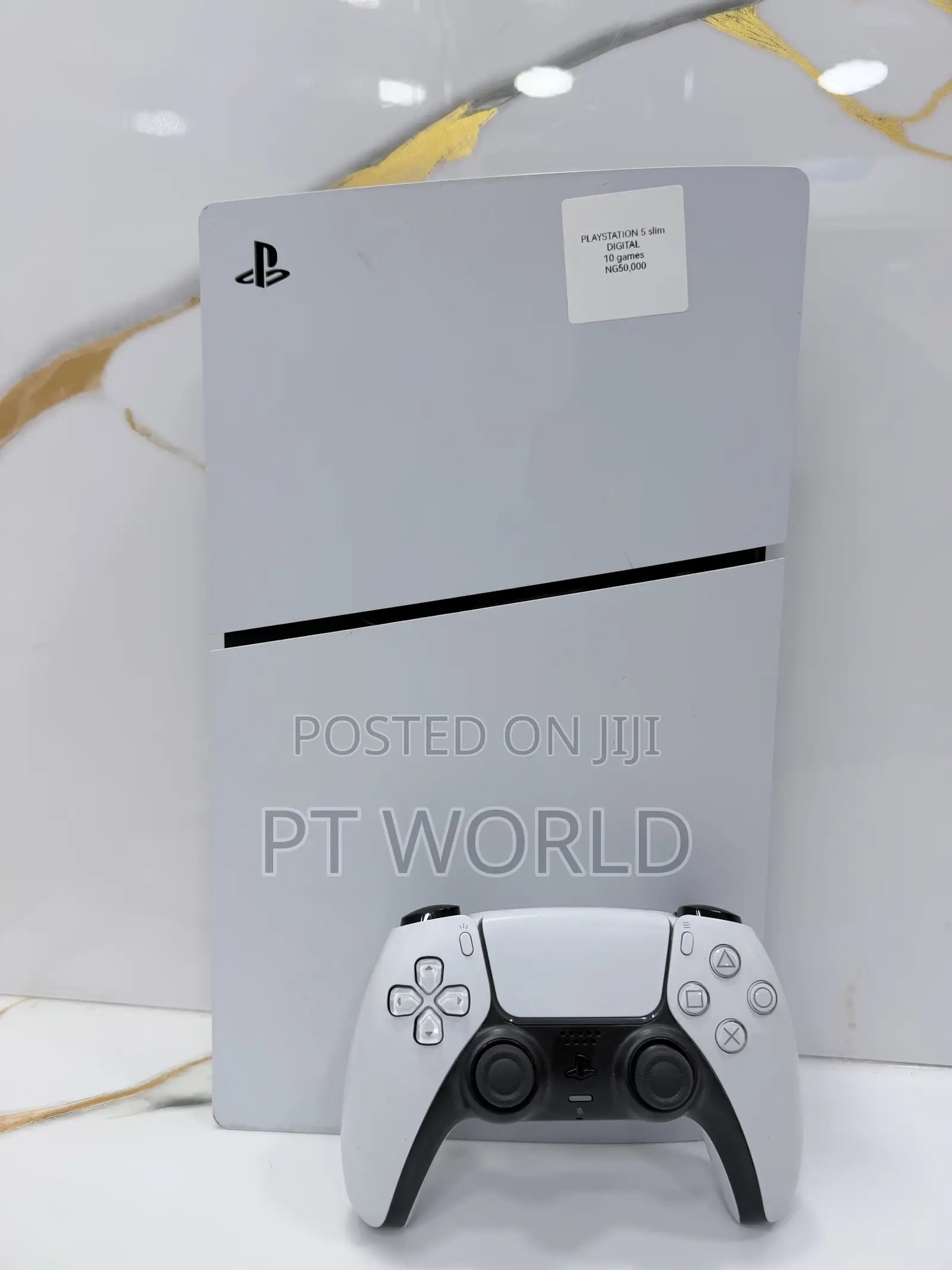 PlayStation 5 Slim Digital With 10 Games and Single Pad