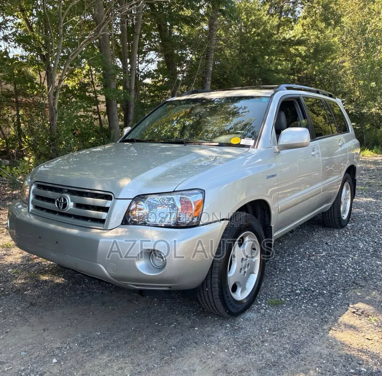Toyota Highlander Limited V6 2005 Silver