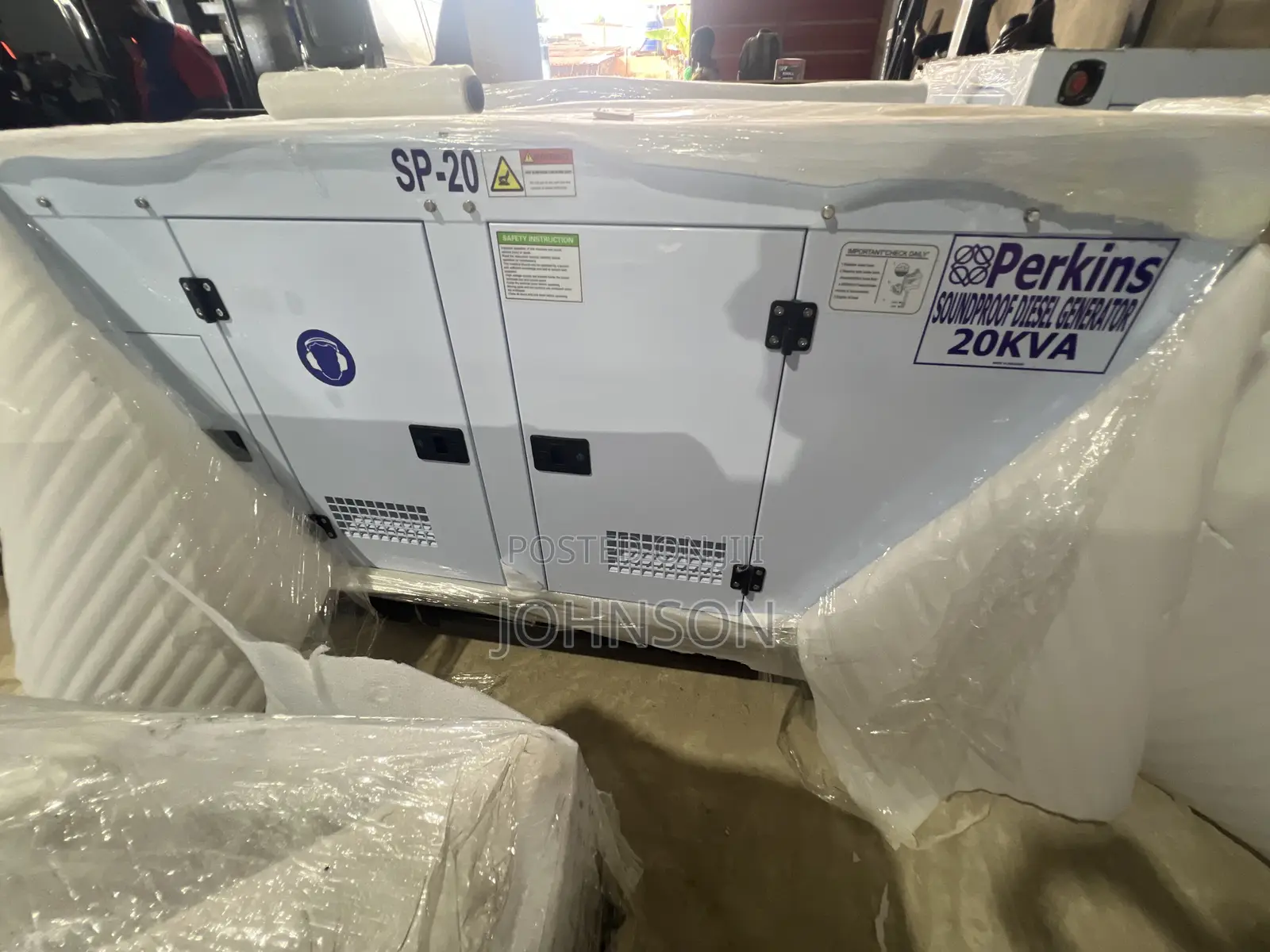 Brand New 20kva Perkins Soundproof Diesel Generators 100% Copper 