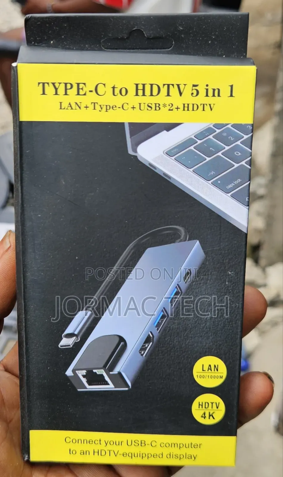 TYPE- C TO HDTV 5 in 1 Adpter